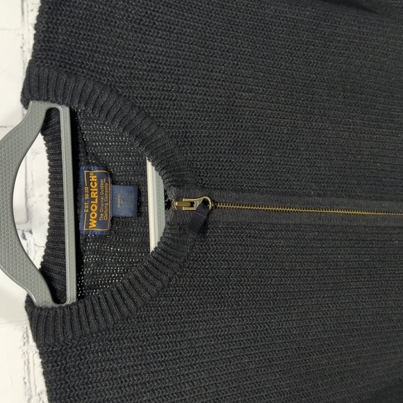 Woolrich Full Zip Sweater w/ Pockets and Small Arm Pocket - Picture 3 of 5